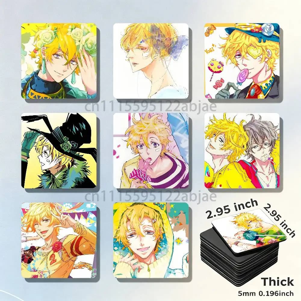 K-Karneval Yogi New PVC Fridge Magnet for Cartoon Refrigerator Decor For Child Magnetic Toy