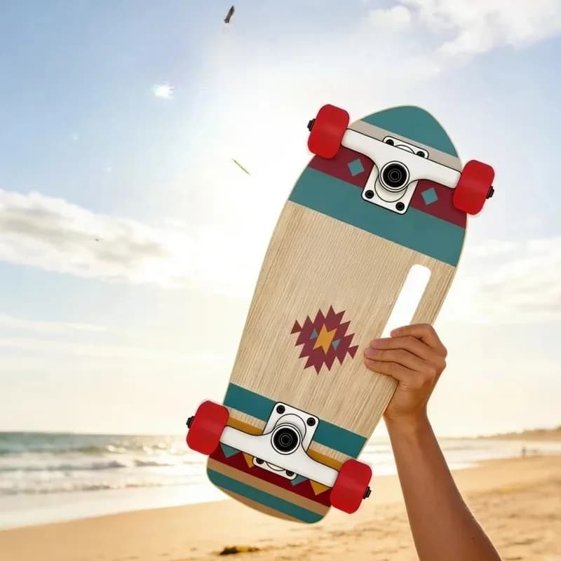 Skateboard portable road travel small fish board professional male and female students adult children
