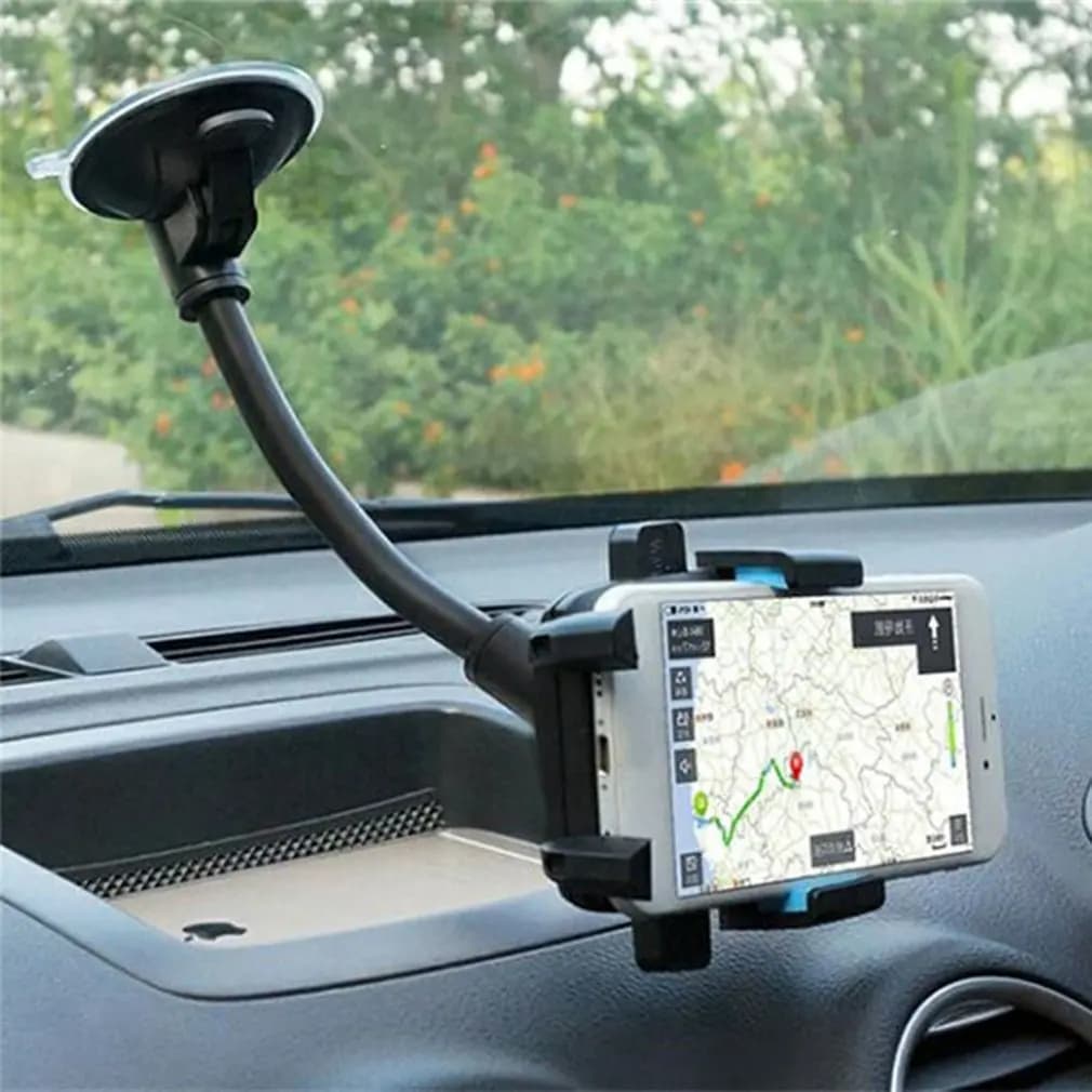 Car Mount Cup Phone Holder Bracket Universal Car Mount Mobile Suction Windshield Phone Locking Car Accessories Dropshipping