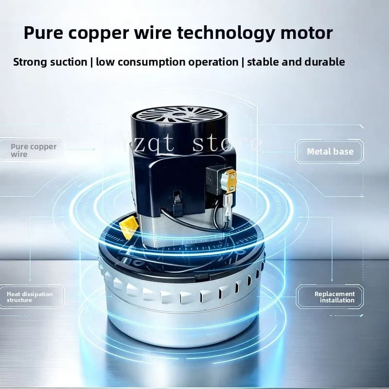Adapt to BF822 motor BF501/502 vacuum suction industrial vacuum cleaner motor factory wholesale