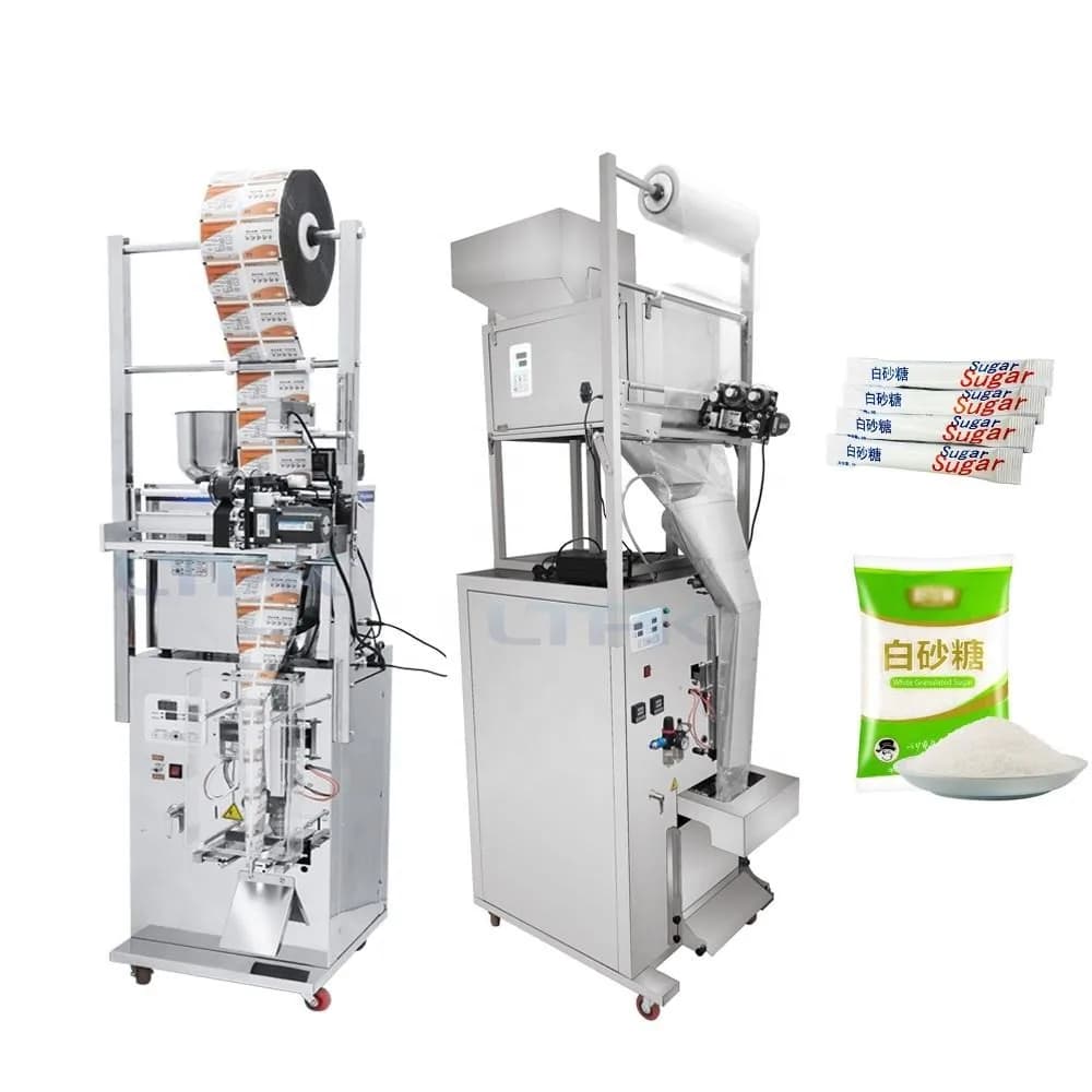 Fully Automatic Grain, Tea, and Bulk Ingredient Filling Machine with Screw Hardware and Granular Powder Packaging Function