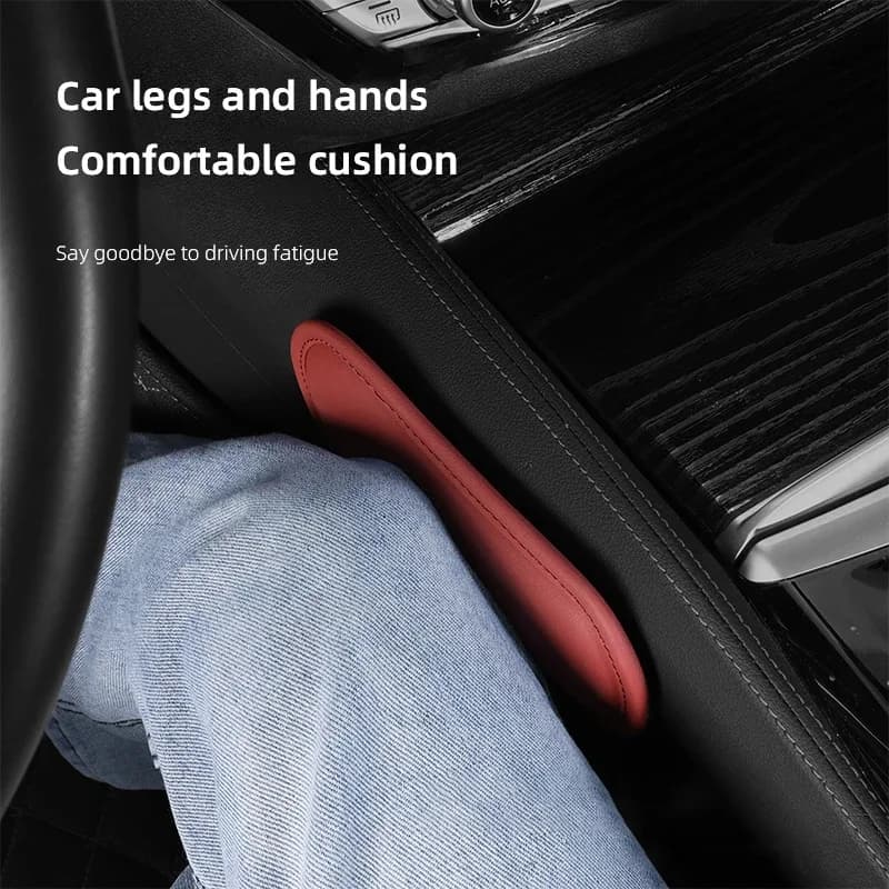 MG Genuine Leather Car Interior Knee Rest Pad Leg Support Cushion Fit MG ZS EV HS EHS PHEV MG3 MG4 MG5 MG6 MG7 GT ZR RX5 RX8 ONE