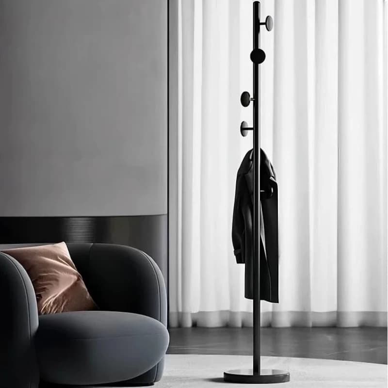 Luxury Wall Coat Rack Hotel Entrance Cool Metal Clothes Rack Islands Standing Perchero Ropa De Pie Mid Century Furniture