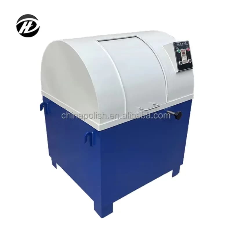 Centrifugal Rotary Barrel Finishing Machine Deburring and Surface Polishing Metal High Efficiency Polishing Equipment