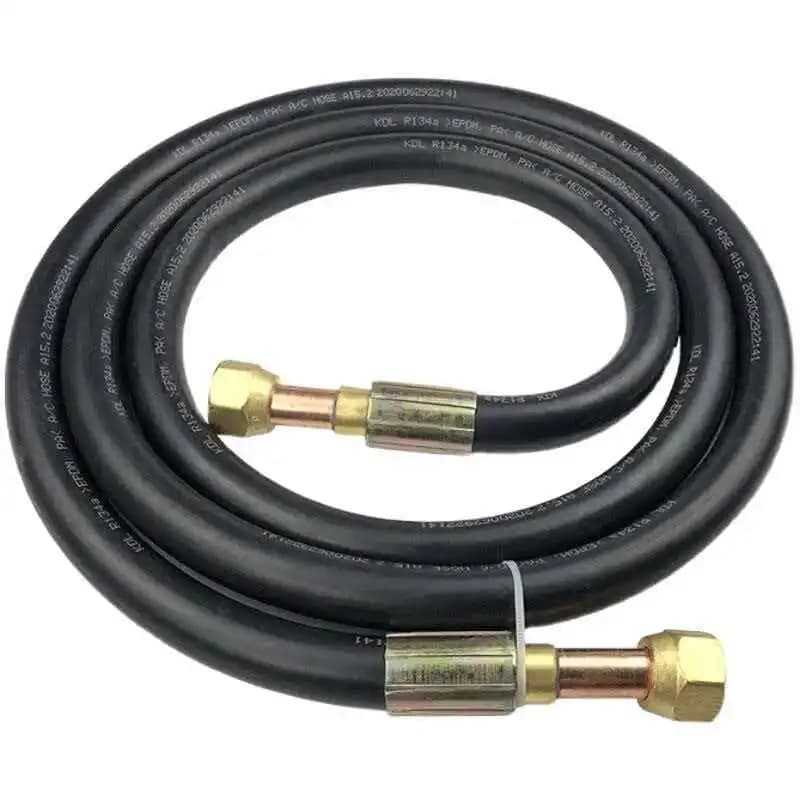 4 Meters and 5 Meters of Refrigeration Air Conditioning Test Hose, Pure Copper Interface, Internal and External Unit Connection