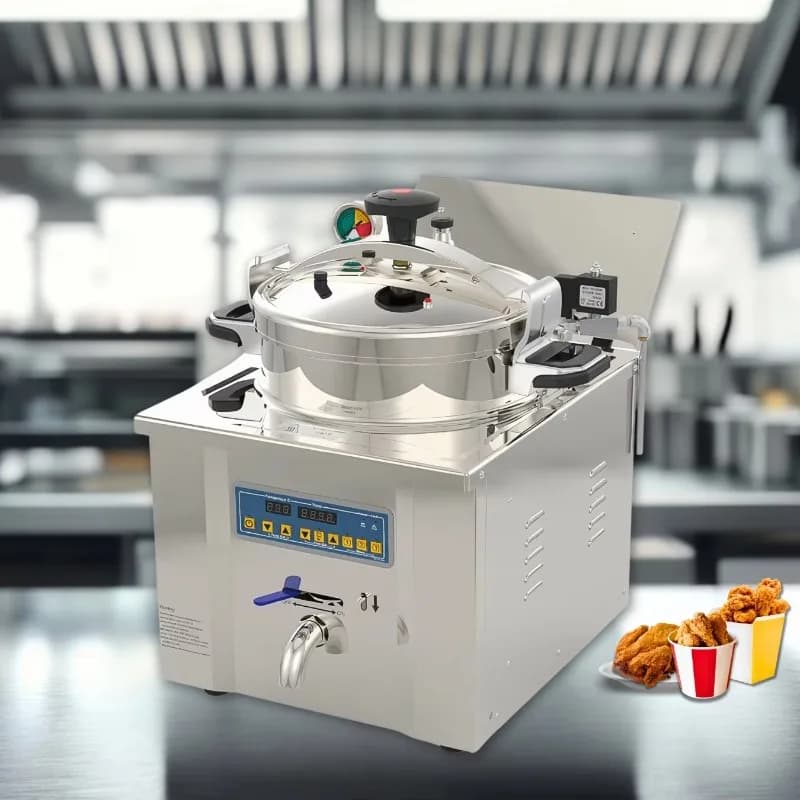 Today's Special Vacuum Quality And Consistency Small Continuous 22L Oil Capacity Deep Fryer Restaurant