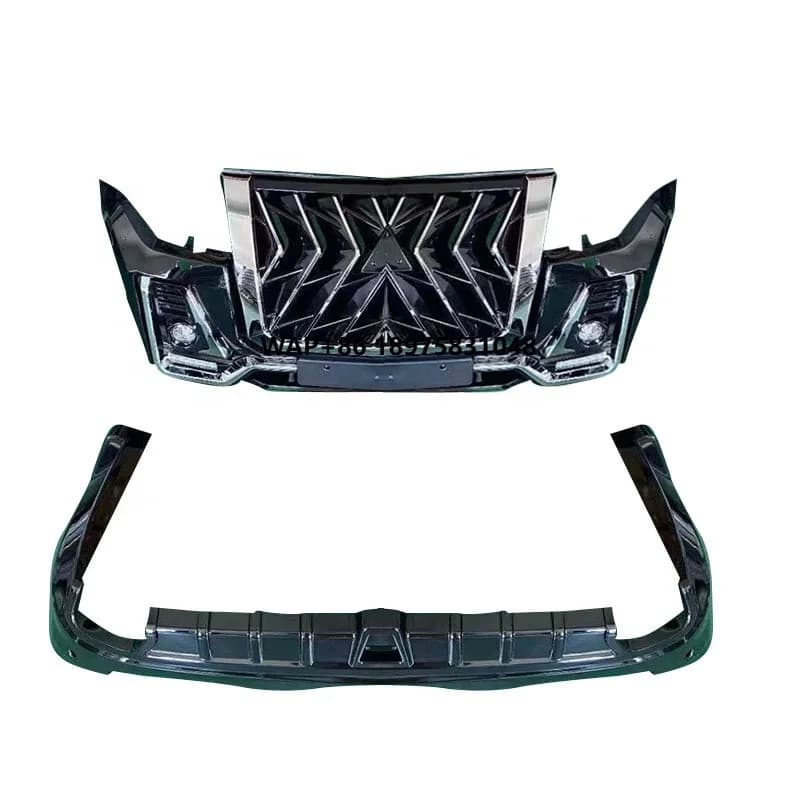 Factory direct sales car front bumper rear lip auto parts  Pajero V93 V97 modified car bumper