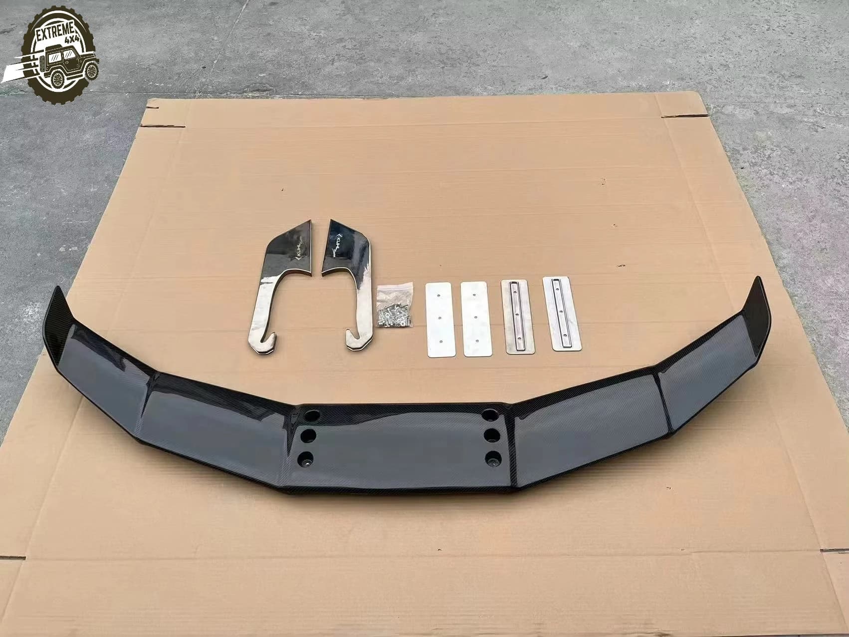 High Quality  Auto  Parts Carbon Fiber Rear Wing Spoiler for GTR-35 Perfect Fitment