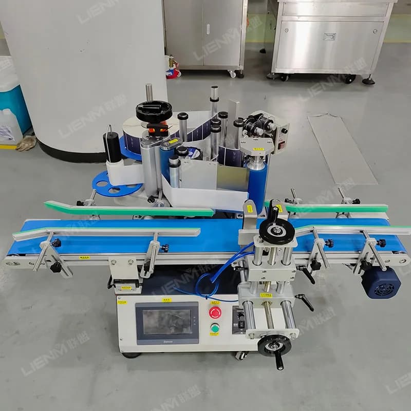 Factory Table Top Labeling Machine Small Bottle Labeling Machine Round Bottle Sticker Labeling Machine