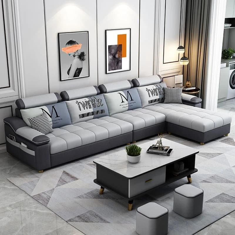 Comfortable Designer Sofas Storage Nordic Corner Lounge Sofa Comfortable Minimalist Divani Da Soggiorno Home Accessories