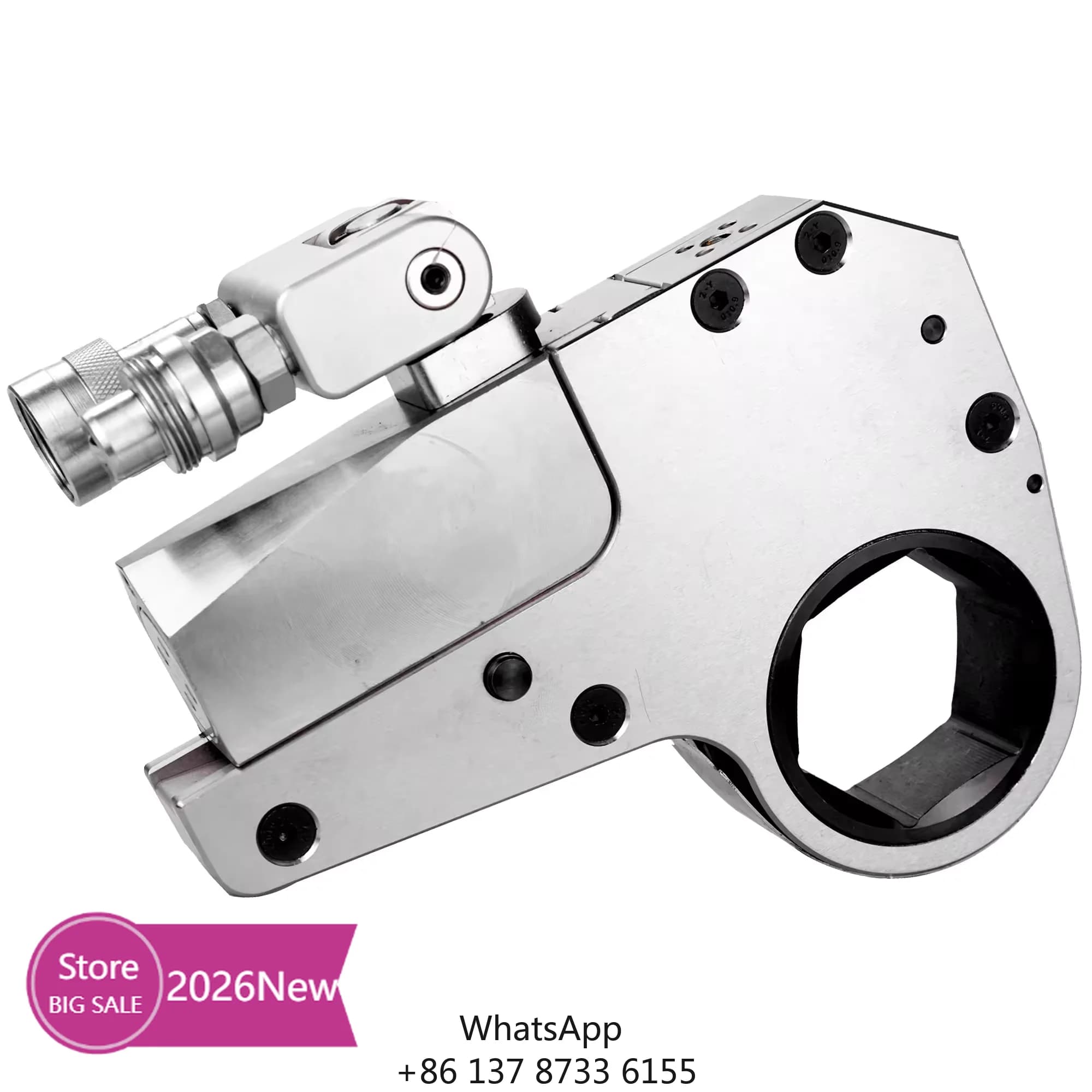 2026MGH-3 Hollow Hydraulic Torque Flat Wrench Is Easy To Operate With High Strength And Wear Resistance