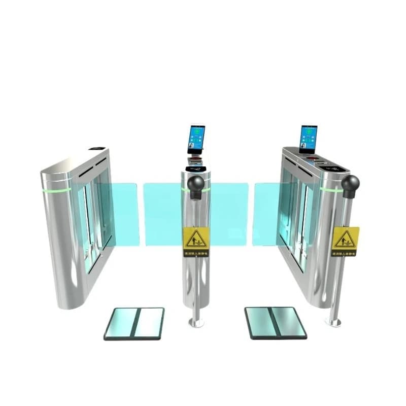 Intelligent gate dust-free workshop static electricity measurement pedestrian passage gate