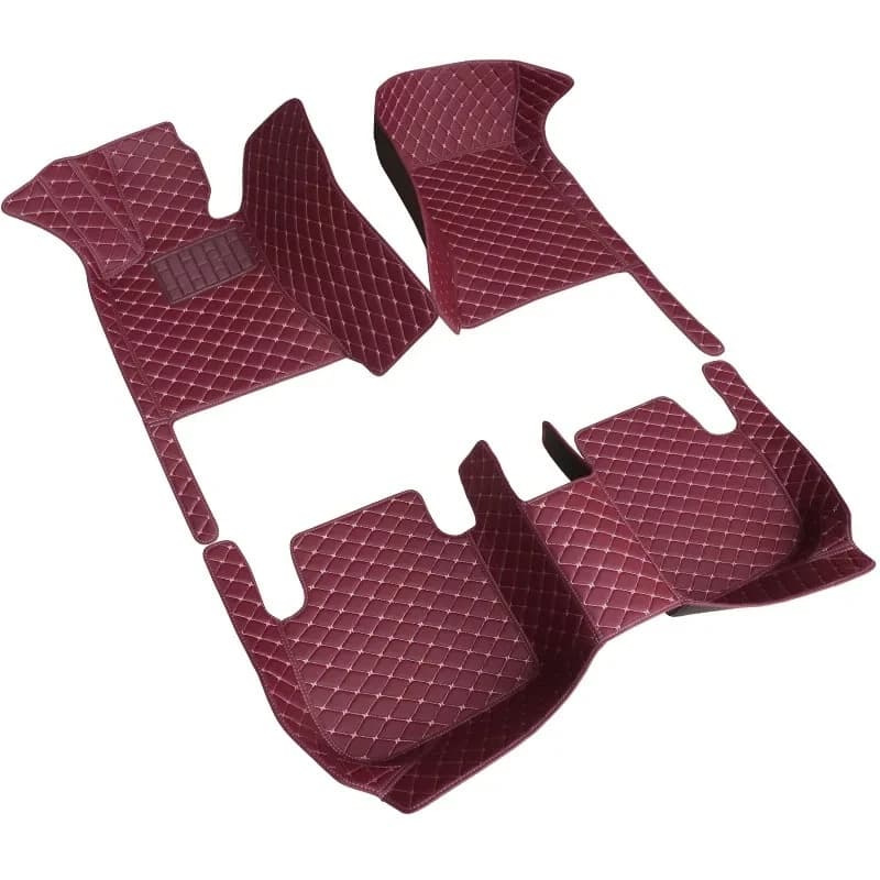 Car floor mat fully encloses waterproof and non-slip all-weather protective leather car mat