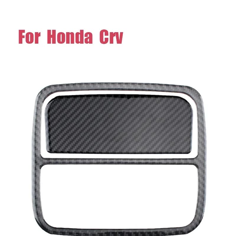 For 07-11 Honda CRV Real Carbon Fiber Front Reading Light Sticker Interior Modification Accessories