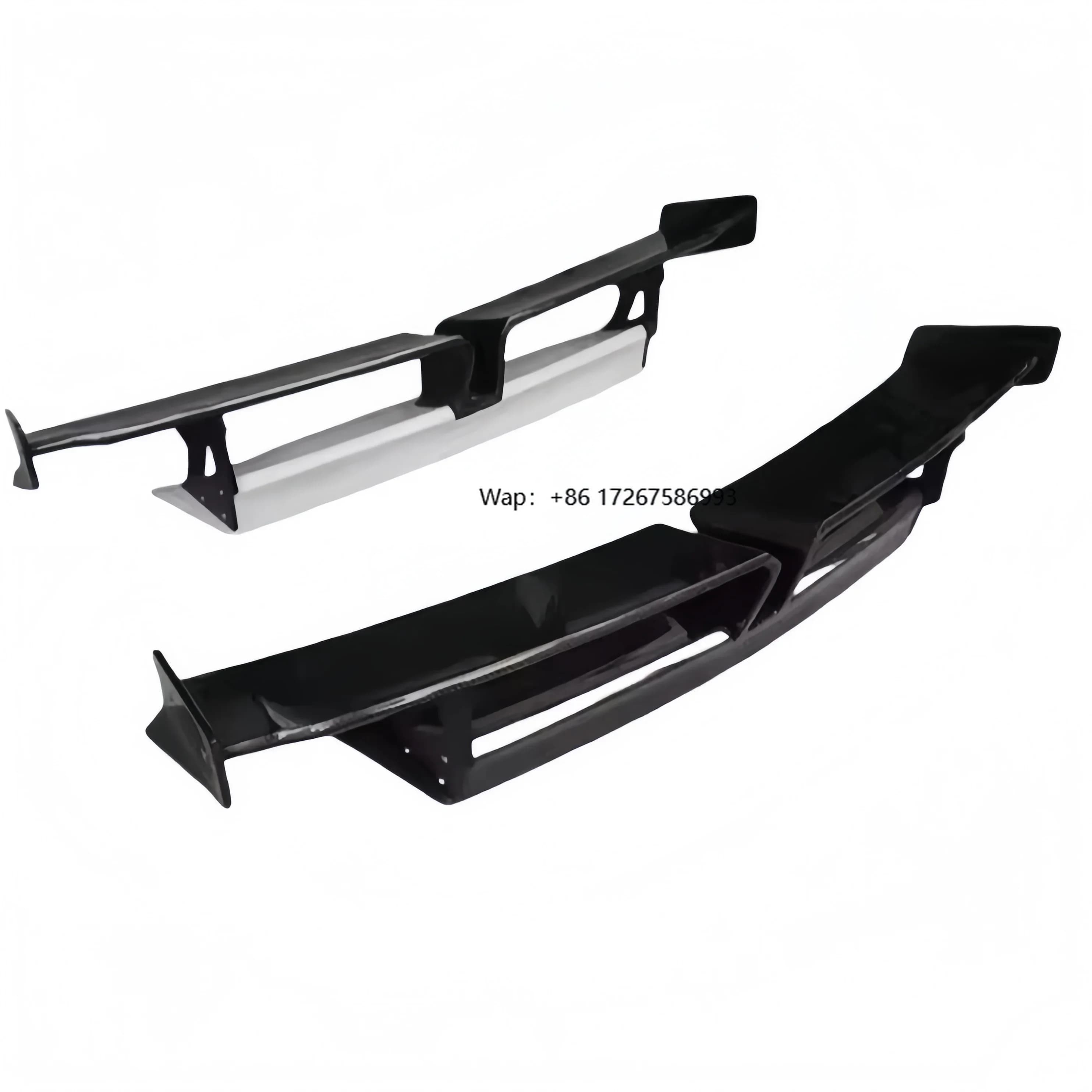 For 718 Cayman Boxster Whale Tail Wings Carbon Fiber Rear Trunk Spoiler for Por -sche 718 981 982 GT4 RS Rear Spoiler car parts
