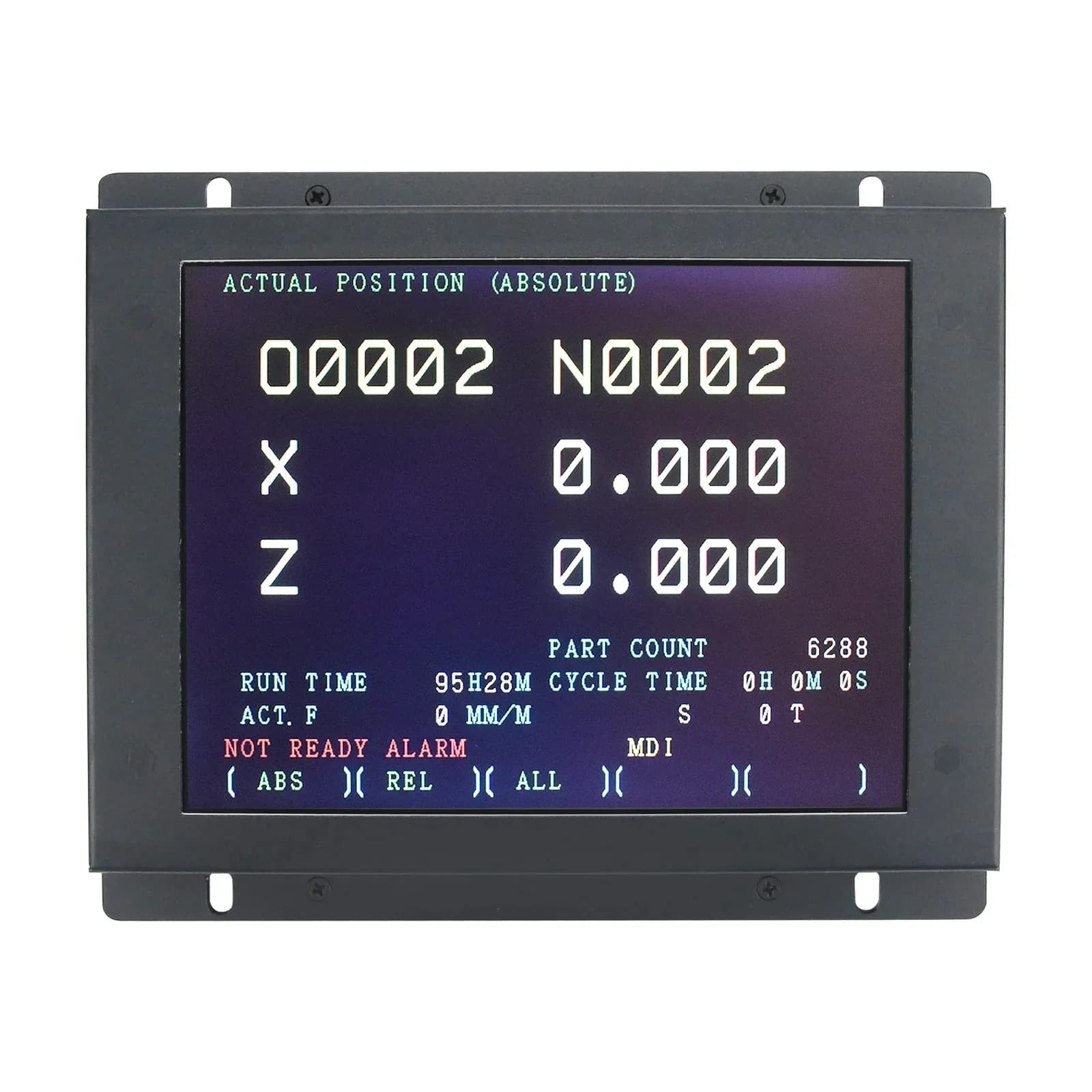 Industrial LCD Display  for Replacing FANUC 9" Old CRT A61L-0001-0093 D9MM-11A MDT947B-2B