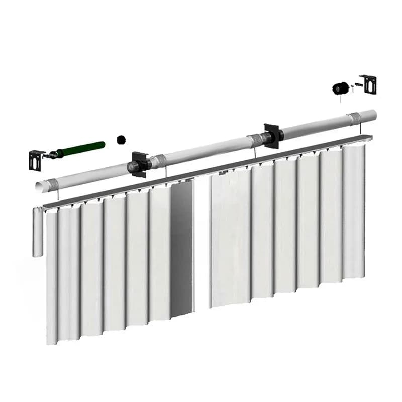 Electric lifting opening and closing curtain Intelligent voice control Up and down lifting electric curtain