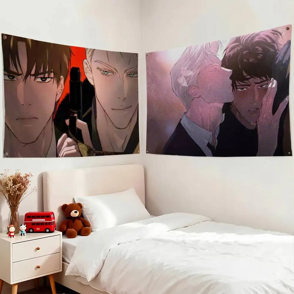 Manga C-Codename Anastasia Flags Wall Hanging Tapestry Outdoor Garage Room Decorative flag Background Blanket