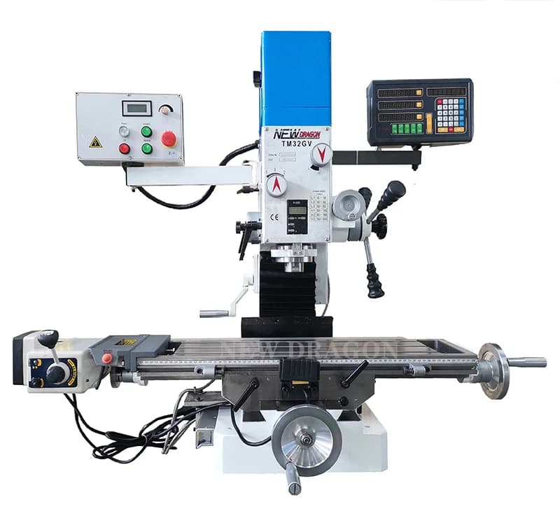Manual Mills Variable Speed Milling Machine 32mm TM32GV