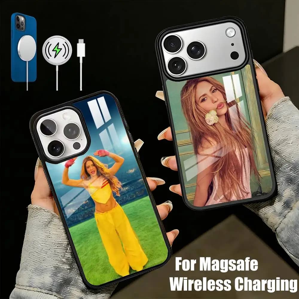 Dai-Dai S-Shakira Aesthetic  Phone Case For iPhone17,16,15,14,13 Plus,Pro Max Magnetic For Magsafe Wireless Charging