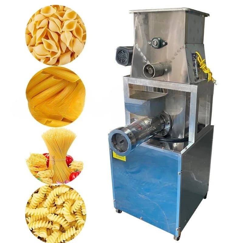 Spaghetti hemp shell noodles, screw noodles, hollow noodles, hemp food machine, conch noodle machine