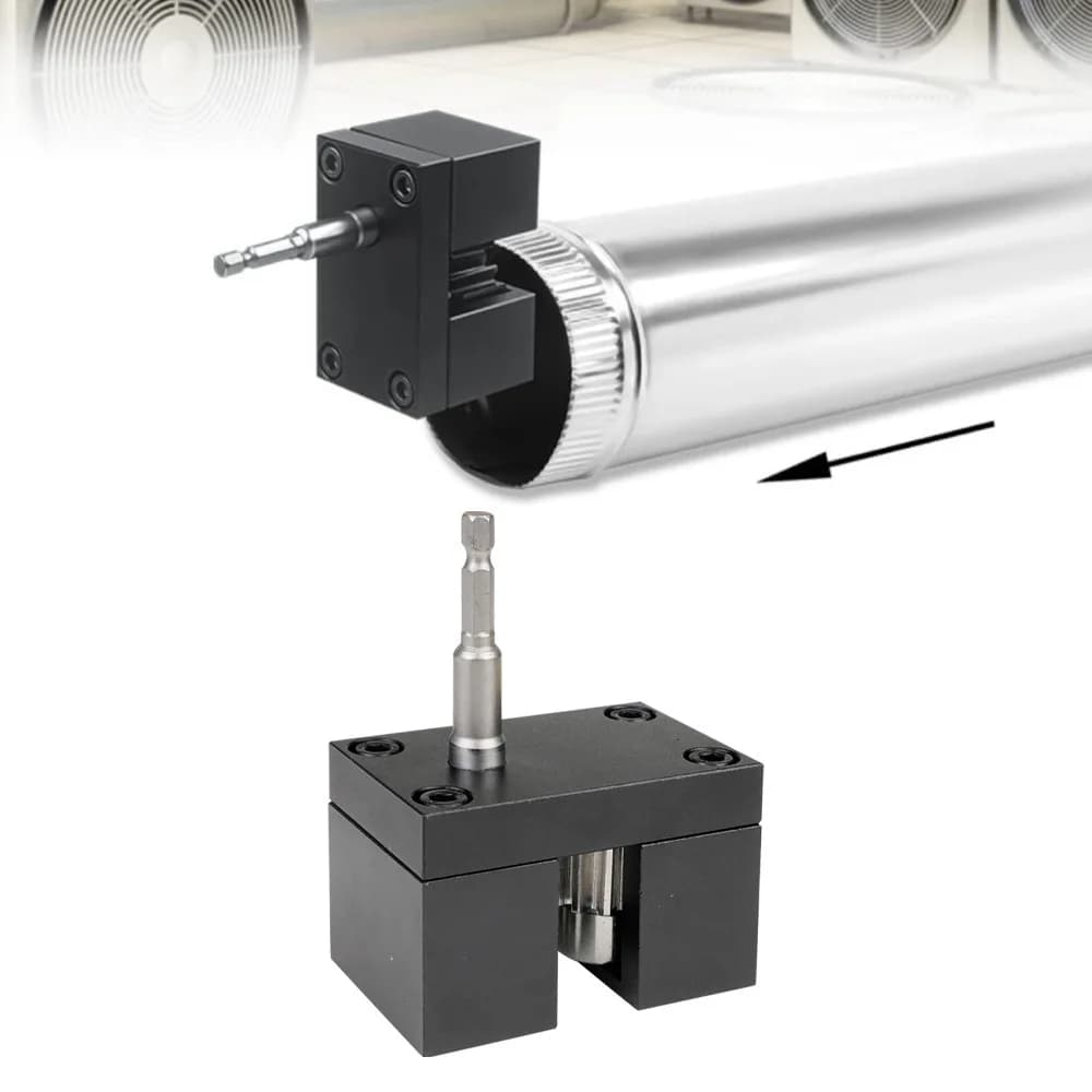 Metal Pipe Crimper Expander Kit Plumbing Pipe Splicing Tool for Copper PEX Pipe Crimping & Expanding