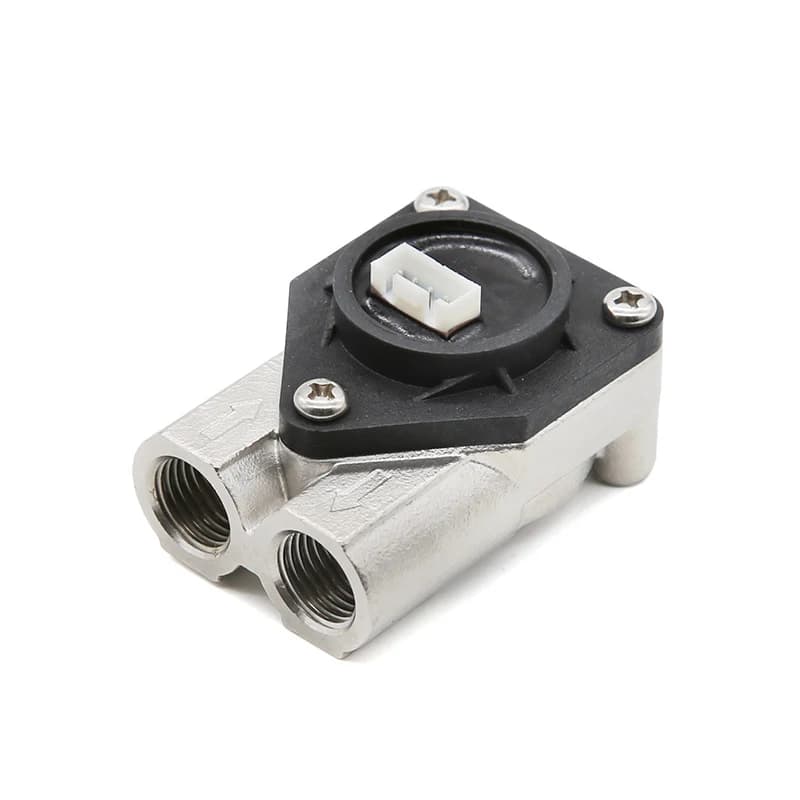 G1/4 High Precision Water Flow Meter 304 Stainless Steel Hall Flow Sensor for Coffee Machine Water Dispenser Tea Making Machine