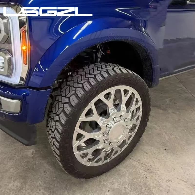 LSGZL Truck Wheels Dually Rim 22 24 26 Inch Forged OffRoad Wheels 8x170 Deep Dish Rims 6x139.7 8x6.5 8x180 10x225 for chevy