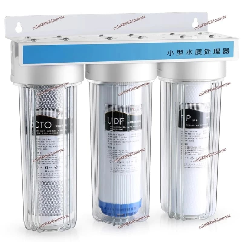 10 inch three-stage pre-filter household water purifier