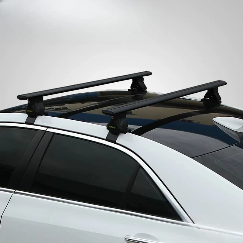Car luggage rack crossbar, roof rack free of punching
