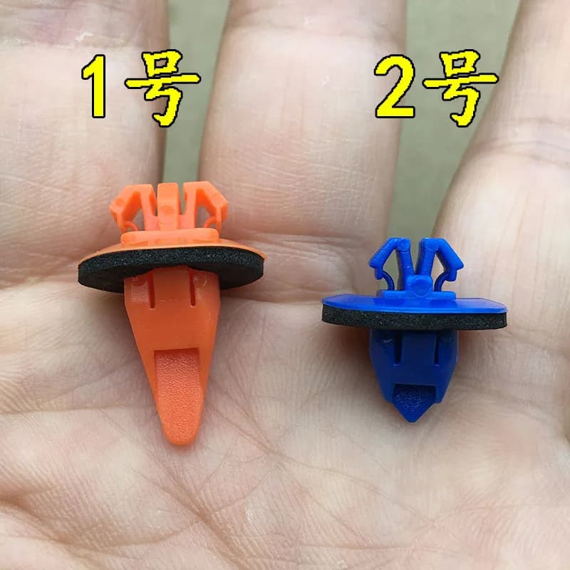 10pcs For Toyota RAV4 Tailgate Trunk Panel Guard Bottom Edge Fixed Plastic Clip