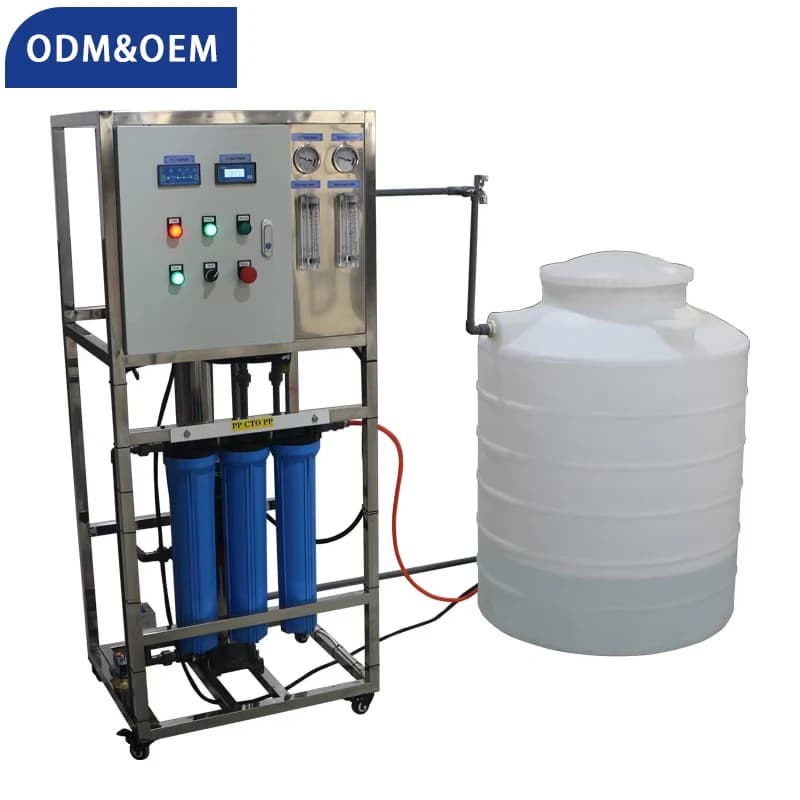 Reverse Osmosis RO UV Water Filter System Water Purifier From Salts for Drinking Water & 98% Desalination Rate