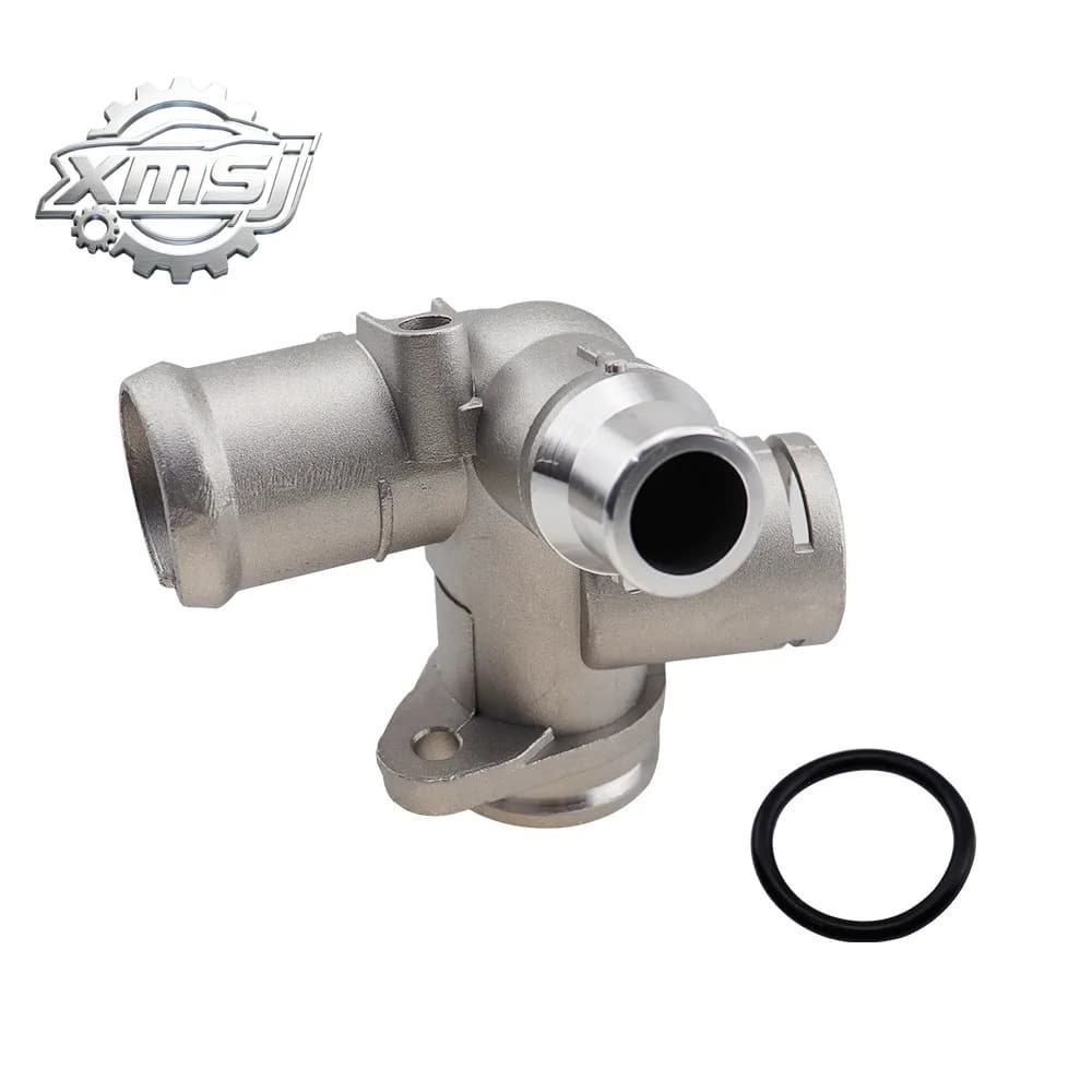 Conector  manguera  refrigerante para radiador  coche, brida  salida  agua para Audi A4 A6 S4 S6 06D121133A, 06D121132