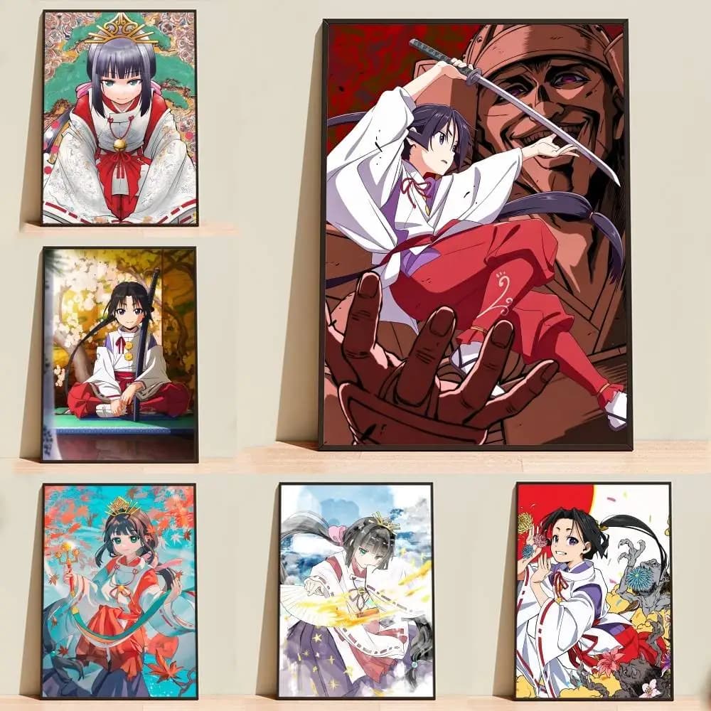 Anime The Elusive Samurai Poster Wall Art Print Decorative Mural Home Decor Gift Unframed Customizable