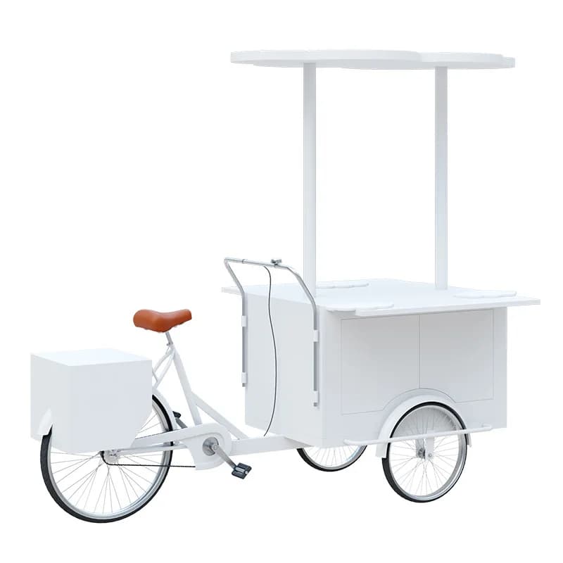 Ice cream dining car Mobile dining car, stall shopping mall wrought iron commercial stall Night market car