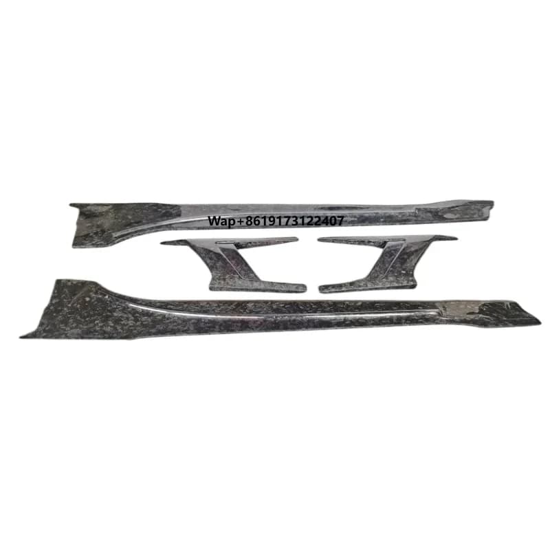 Hot Sale Top Style Forged Carbon Fiber Side Skirt Side Spoiler Body Kit for I8
