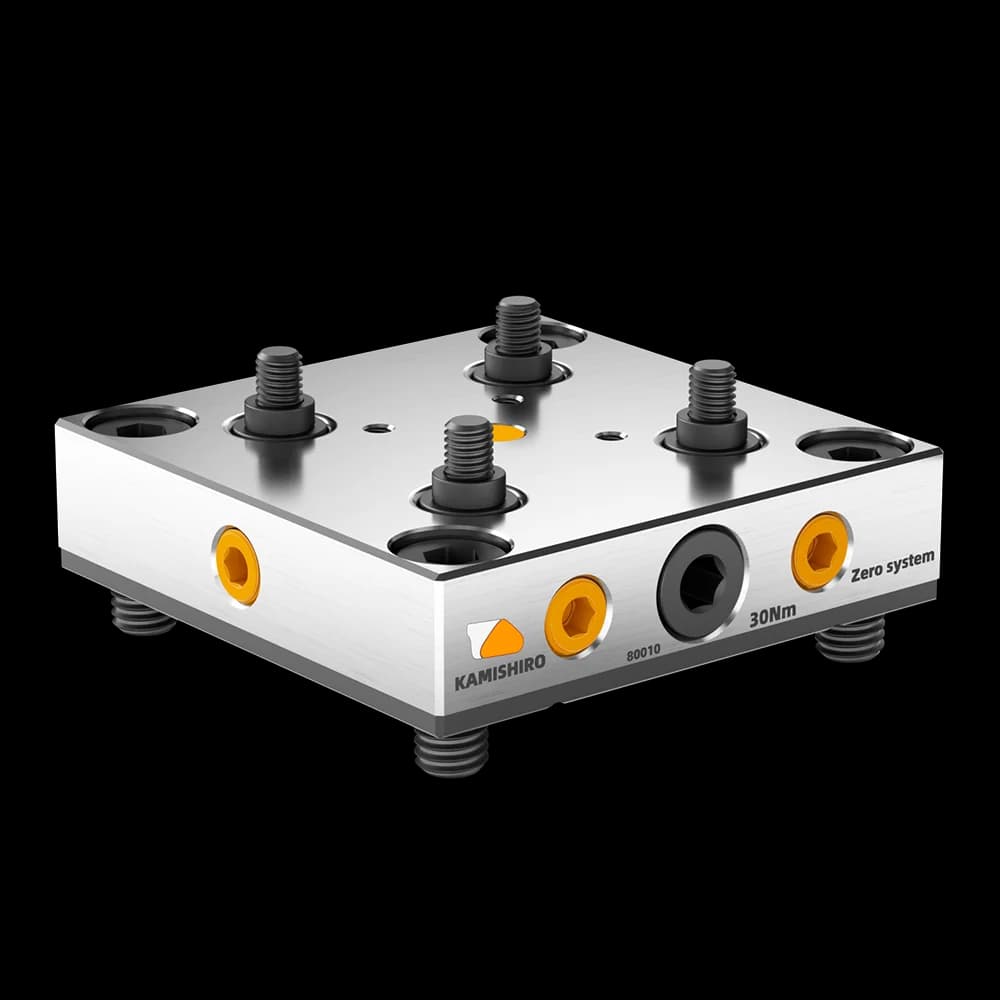 Kamishiro Precision Zero Point Clamping Modular Cnc Milling Machine Tools Self Centering Vise Zero Point Clamping System