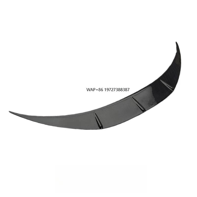Glossy Carbon Fiber Revuelto Hood Vent Cover Trim for Revuelto 2023 2024 2025 2026 2027