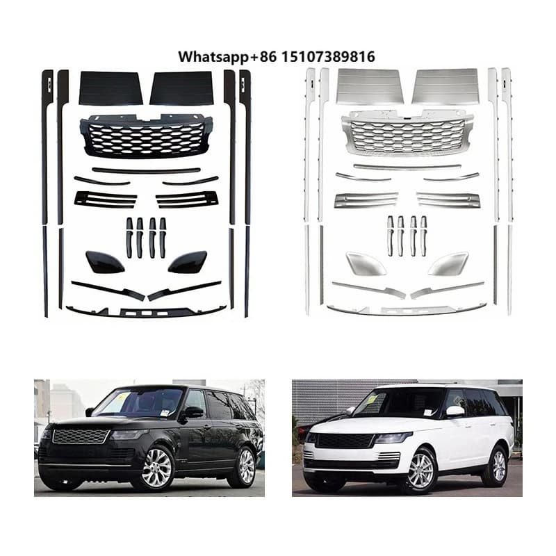 2018 New Car Modification Upgrade Extended Body Kit Front/Rear Bumpers Fog Light Regular Bolt-On for Executive