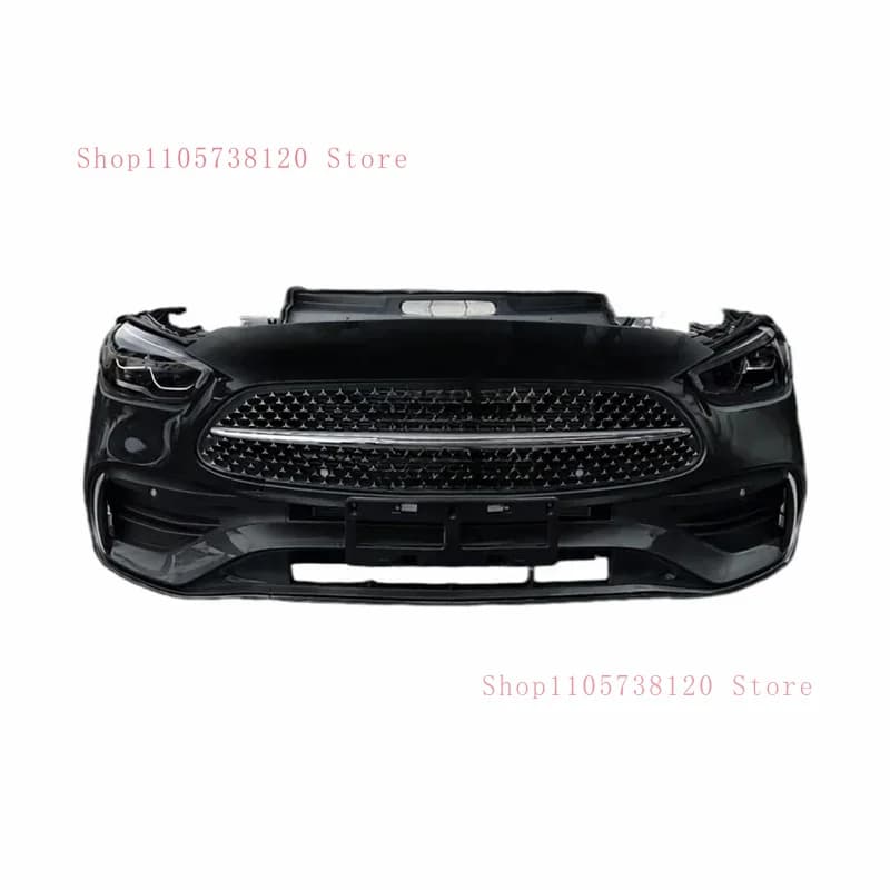 Top Quality Auto Parts Full Front Bumper Assembly With Grille Exterior Tuning Sport C-Class - Sedan