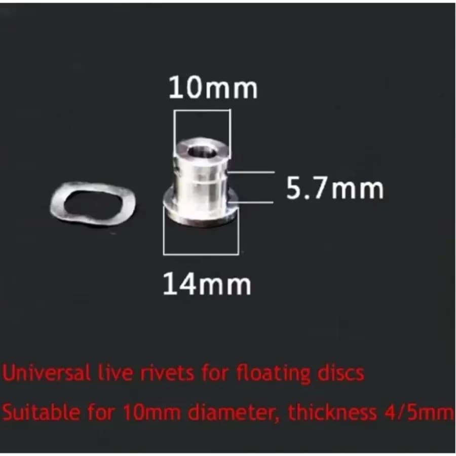 High Quality Motorcycle Brake Disc Floating Disc, Stainless Steel Live Rivets , Free Disassembly And Assembly High
