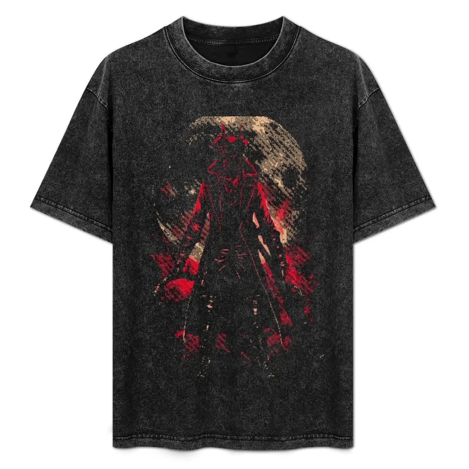 Bloodborne The Hunter T-Shirt Fashion Graphic Tee for Men