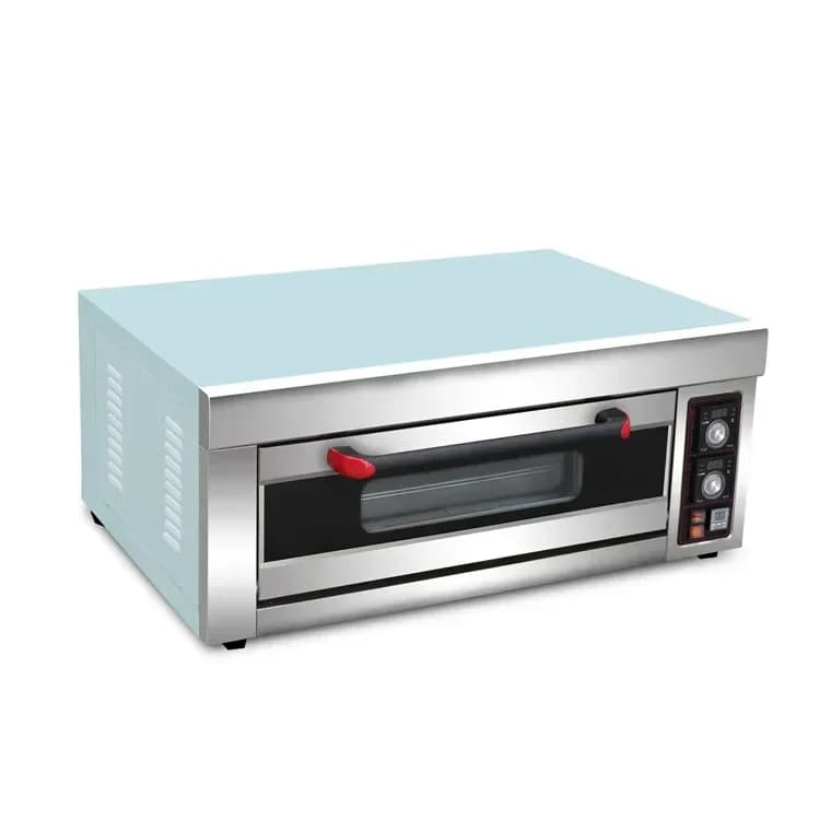 Hot SalesNP-15 Intelligent Bakery Machine 1 Deck 2trays Oven Electric Deck Oven Bakery Equipment