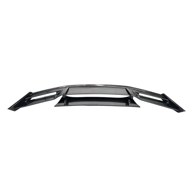 High Quality MIW Style Dry Full Carbon Fiber Car Exterior Parts GT Big Rear Spoiler Carbon Tail Wing