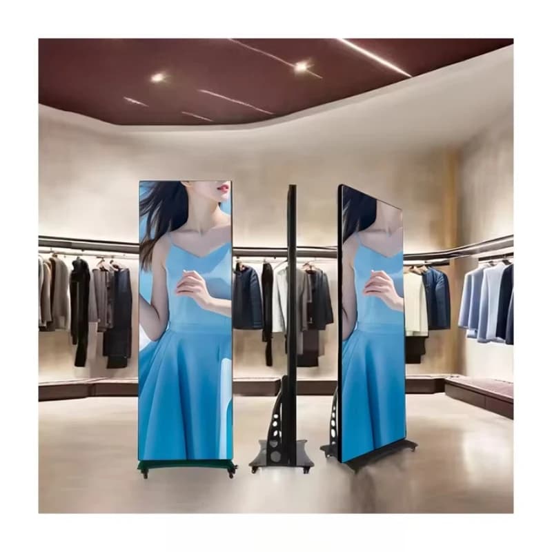 Factory Direct Digital Signage and Led Display Indoor Poster P1.53 Wholesale Restaurant Video Wall Fashion Led Screen