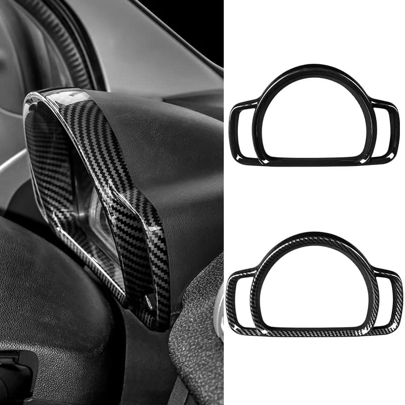 Dashboard Edge Instrument Meter Panel Decorative Cover Trim For Smart 451 Fortwo Car Styling Accessories Interior Moulding Frame
