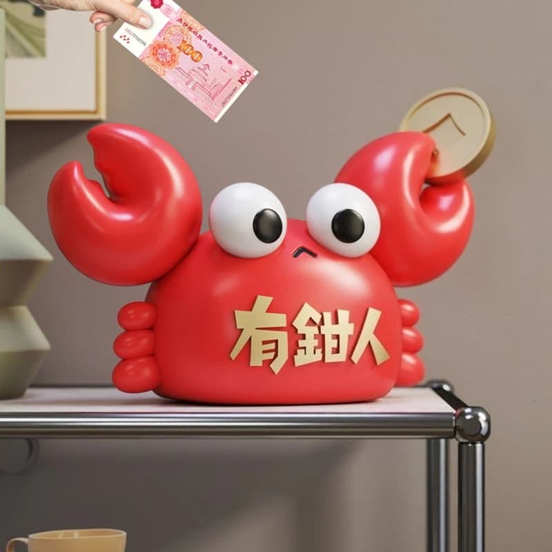 Cartoon Design Money Boxes Anime Storage Saving Euro Coin Room Decor Clear Unique Piggy Bank Accent Cofre Ornaments Home Decor
