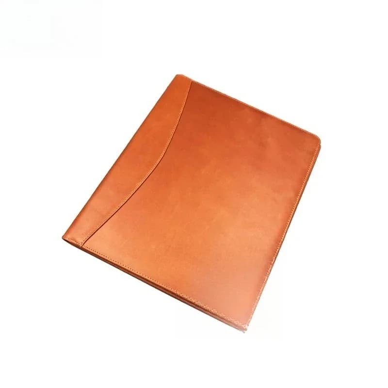 Two-layer cowhide folder