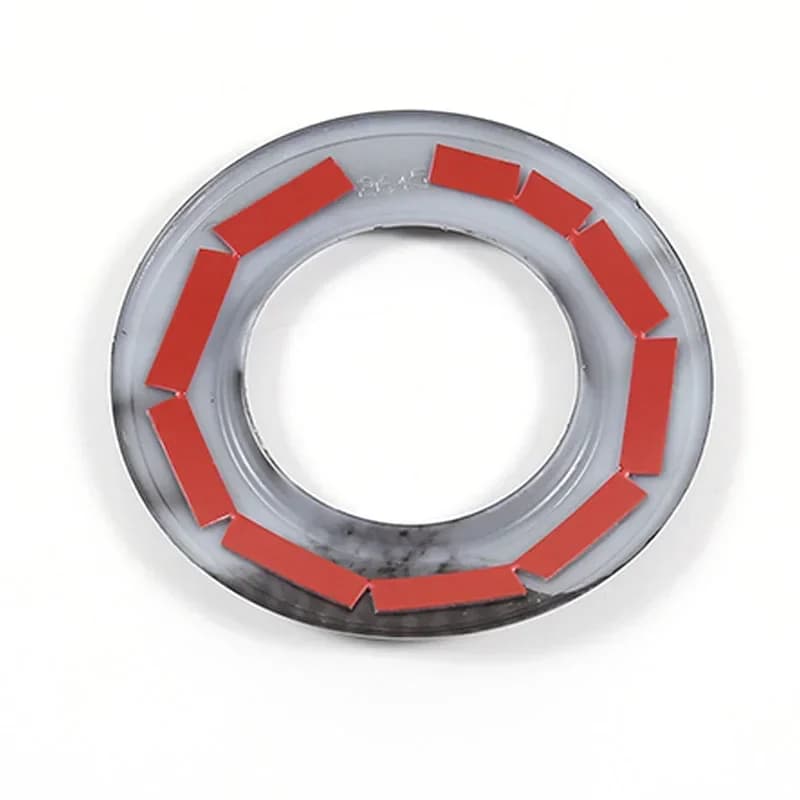 ABS Carbon Fiber Style Car Steering Wheel Logo Ring Trim Stickers For Chevrolet Corvette C6 2005-2013 Interior Accessories