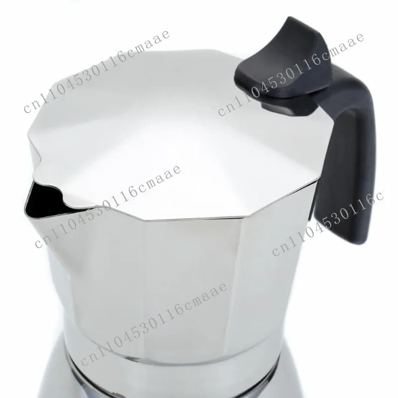 New Classic Octagonal Stainless Steel Mocha Pot Italian Household Espresso Coffee Brewing Utensils Hand Brewing Coffee